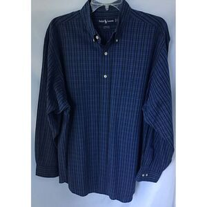 Polo Ralph Lauren Yarmouth Shirt Men's 17 34/35 Button Down Long Sleeve Plaid
